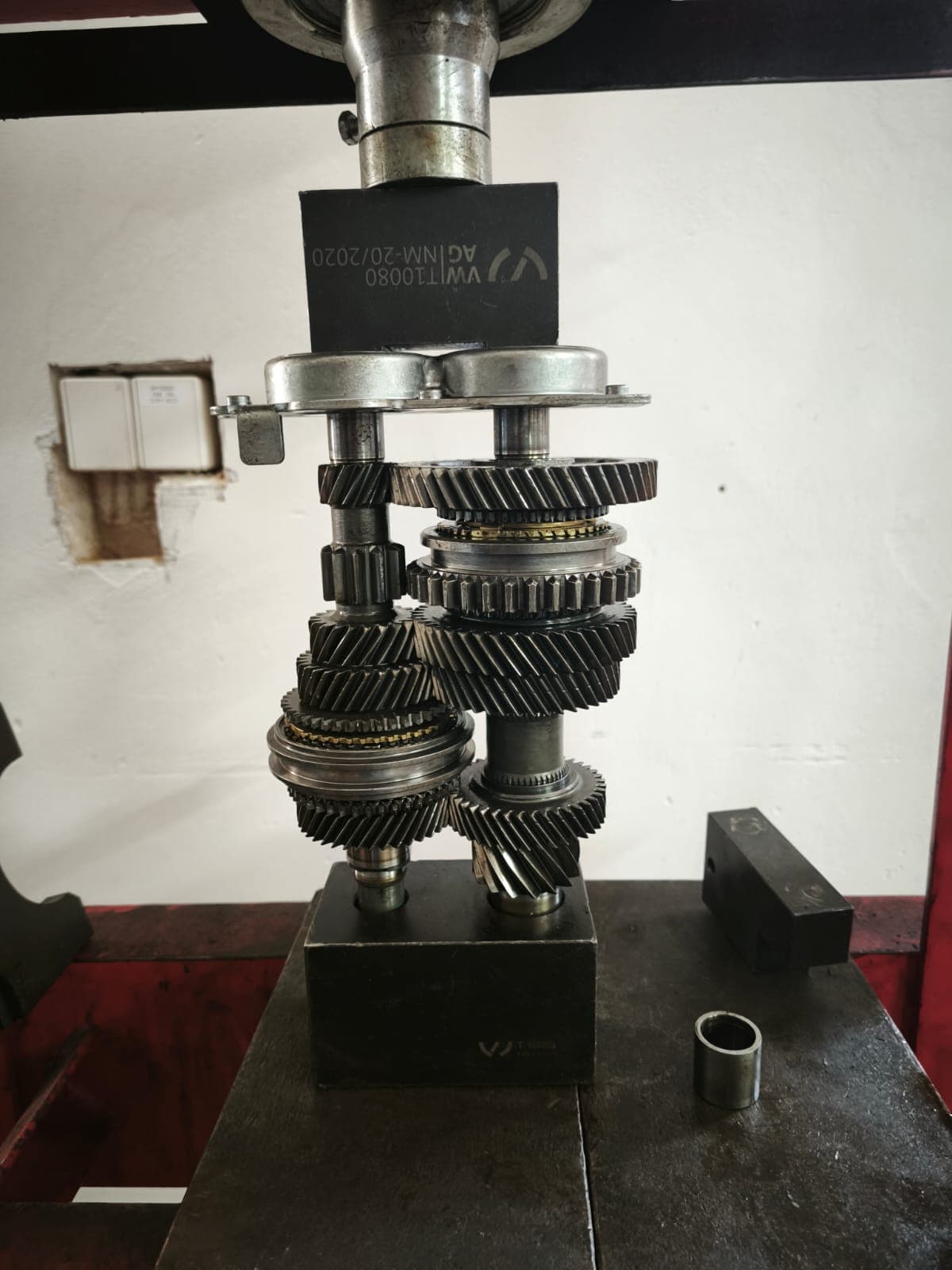 Měření řadícího hřídele